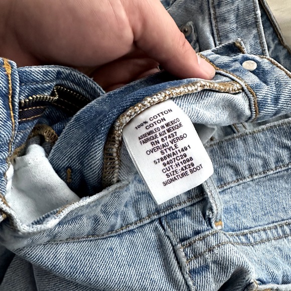 Vintage Polo Ralph Lauren Saturday Jean 4 x 29 Light Wash Blue Denim - Picture 8 of 8